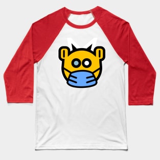 Yellow devil smile Baseball T-Shirt